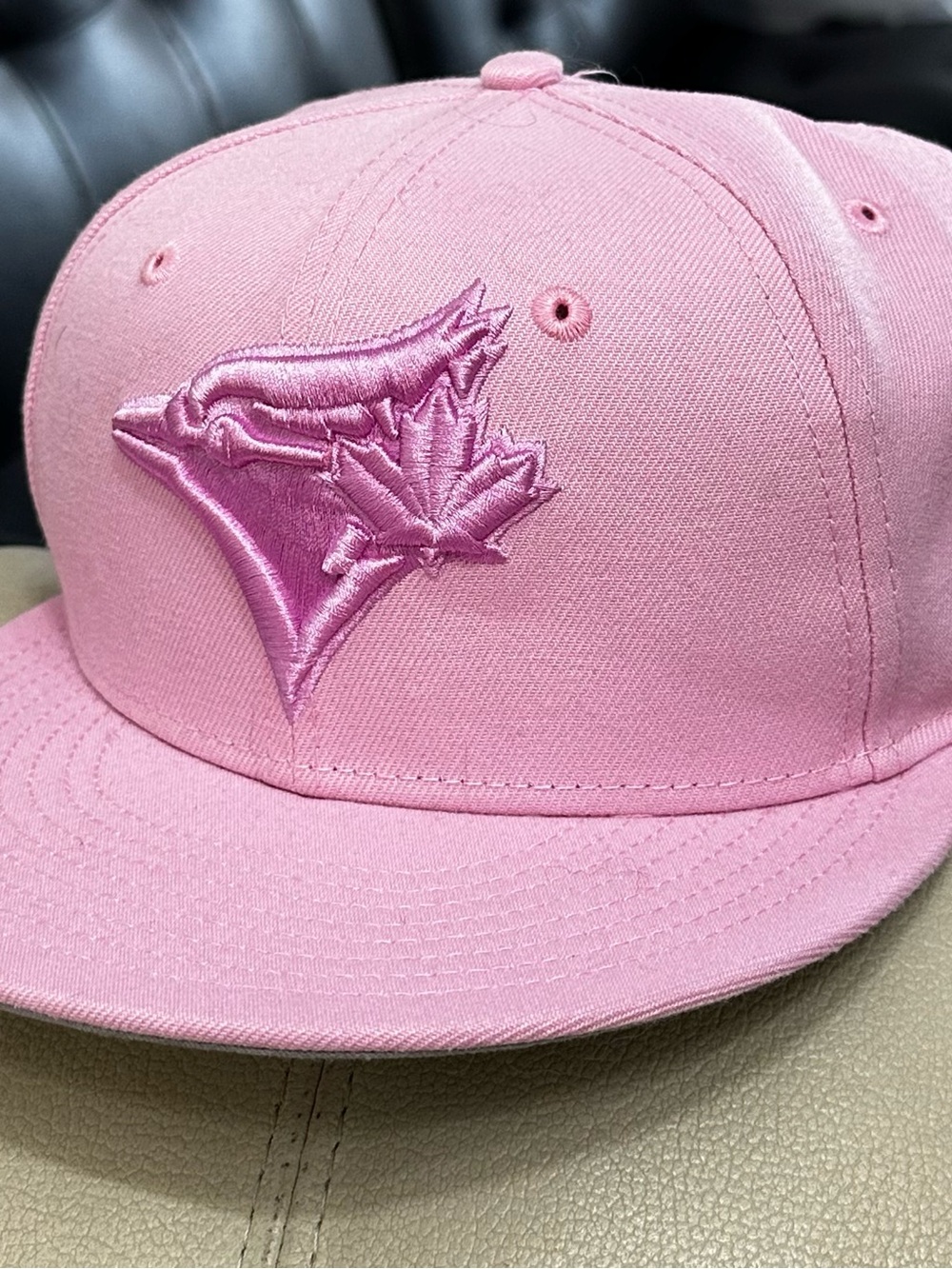 New Era Kids Pink Embroidered Blue Jays Cap